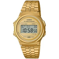 Наручные часы CASIO Vintage A171WEG-9AEF, золотой, серый