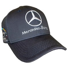 Бейсболка Mercedes-Benz Бейсболка Мерседес Кепка Mersedes, размер 55-58, серый
