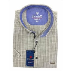 Рубашка CASTELLI, размер 2XL(62), серый