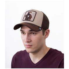 Бейсболка GOORIN BROS., размер UNI, коричневый