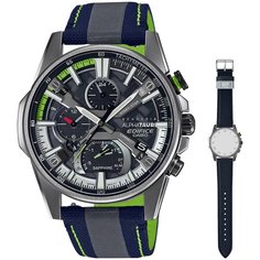 Наручные часы CASIO Edifice, серый, золотой