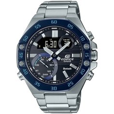 Наручные часы CASIO Edifice ECB-10DB-1B, черный, синий