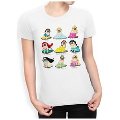 Футболка Design Heroes, размер 2XL, белый