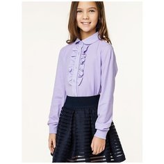 Школьная блуза Winkiki, размер 122, фиолетовый
