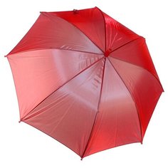 Зонт-трость красный