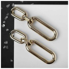 Серьги Queen Fair, золотой, желтый