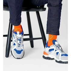 Носки Happy Socks, размер 41-46, оранжевый, мультиколор