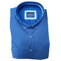 Рубашка CASTELLI, размер 2XL(62), синий
