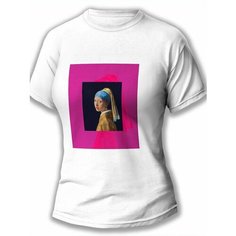 Футболка размер S, белый