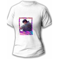 Футболка размер L, белый