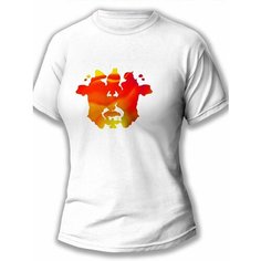 Футболка размер S, белый