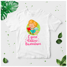 Футболка , размер 36, мультиколор