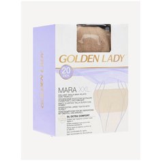 Колготки Golden Lady Mara, 20 den, размер 5, бежевый, коричневый