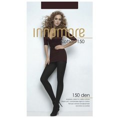 Колготки Innamore Cotton, 150 den, размер 4, коричневый