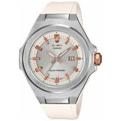 Наручные часы CASIO MSG-S500-7A, белый, розовый