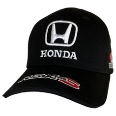 Бейсболка Honda Кепка Хонда бейсболка мужская женская, размер 55-58, черный