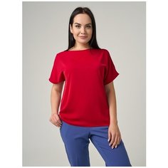 Блуза DiSORELLE, размер 52, красный