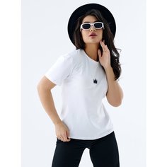 Футболка BIO-TEXTILES, размер 44, белый