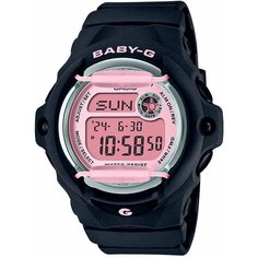 Наручные часы CASIO Baby-G, розовый, черный