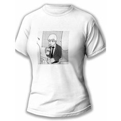 Футболка размер S, белый