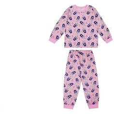 Пижама У+, размер 60/110-116, розовый