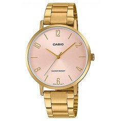 Наручные часы CASIO Standard LTP-VT01G-4B, розовый, золотой