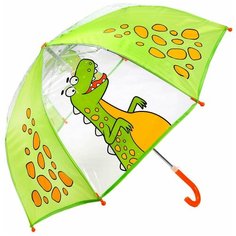 Зонт-трость Mary Poppins, зеленый, желтый