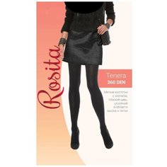 Колготки Rosita Tenera, 360 den, размер 5, черный