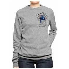 Свитшот DreamShirts Studio, размер 52, серый