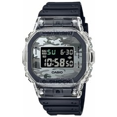 Наручные часы CASIO G-Shock DW-5600SKC-1E, серый, черный
