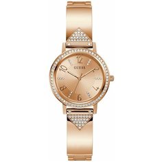 Наручные часы GUESS Dress GW0474L3, золотой, бежевый