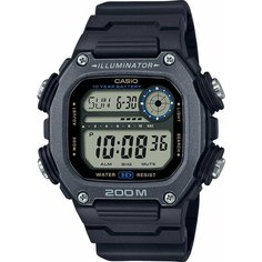 Наручные часы CASIO DW-291HX-1A, черный, серый
