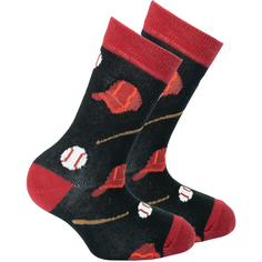 Носки Socks n Socks размер 1-5 US, черный, бордовый