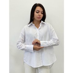 Рубашка размер оверсайз (42-48), белый