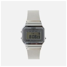 Наручные часы CASIO Vintage A700WEM-7AEF, серый, серебряный