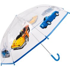 Зонт-трость Mary Poppins, бесцветный, синий