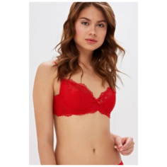 Бюстгальтер Innamore Basic Lace , размер 3B (75B), красный, розовый