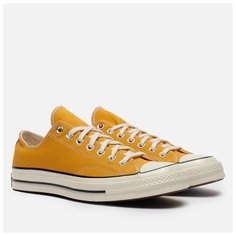 Кеды Converse Chuck 70 Hi, размер 6US (36.5EU), желтый, коричневый