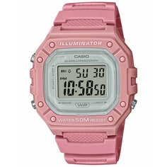 Наручные часы CASIO Collection, коралловый, серебряный