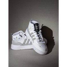 Кроссовки adidas, размер 5US (35.5RU), серый, белый