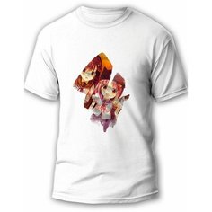 Футболка размер 2XL, белый