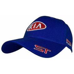 Бейсболка KIA Бейсболка КИА Кепка KIA, размер 55-58, синий