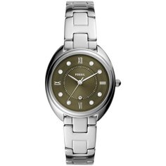 Наручные часы FOSSIL Gabby, серебряный, зеленый