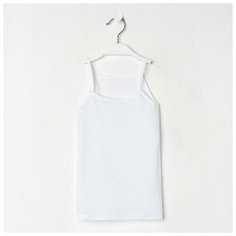 Майка Doness, размер 34, серый, белый