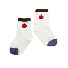 Носки размер 3-5 лет, красный, коричневый