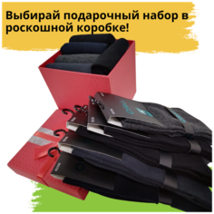 Носки , размер 41-47, синий, черный, серый