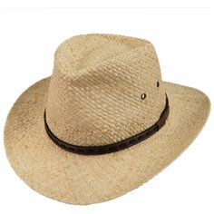 Шляпа Hathat, размер 56-57, бежевый