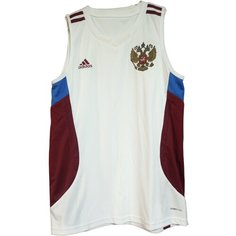 Майка adidas, размер M, белый