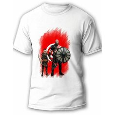 Футболка размер 2XL, белый