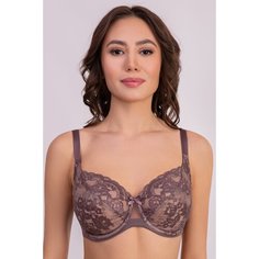 Бюстгальтер MILAVITSA Classic Elegant, размер 90B, коричневый